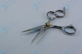 Barber Scissors 3 Rings And Finger Rest (127mm 5inch)