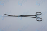 Crafoord Sellors Artery Forceps Horizontal Serrated Jaws Curved on Flat Box Joint 241.3mm