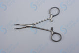 Crile Artery Forceps Horizontal Serrated Jaws Curved Box Joint (139.7mm) (5.5inch)