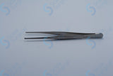 Continental Pattern Dissecting and Tissue Forceps 1 x 2 Teeth Straight (158.75mm) (6.25inch)
