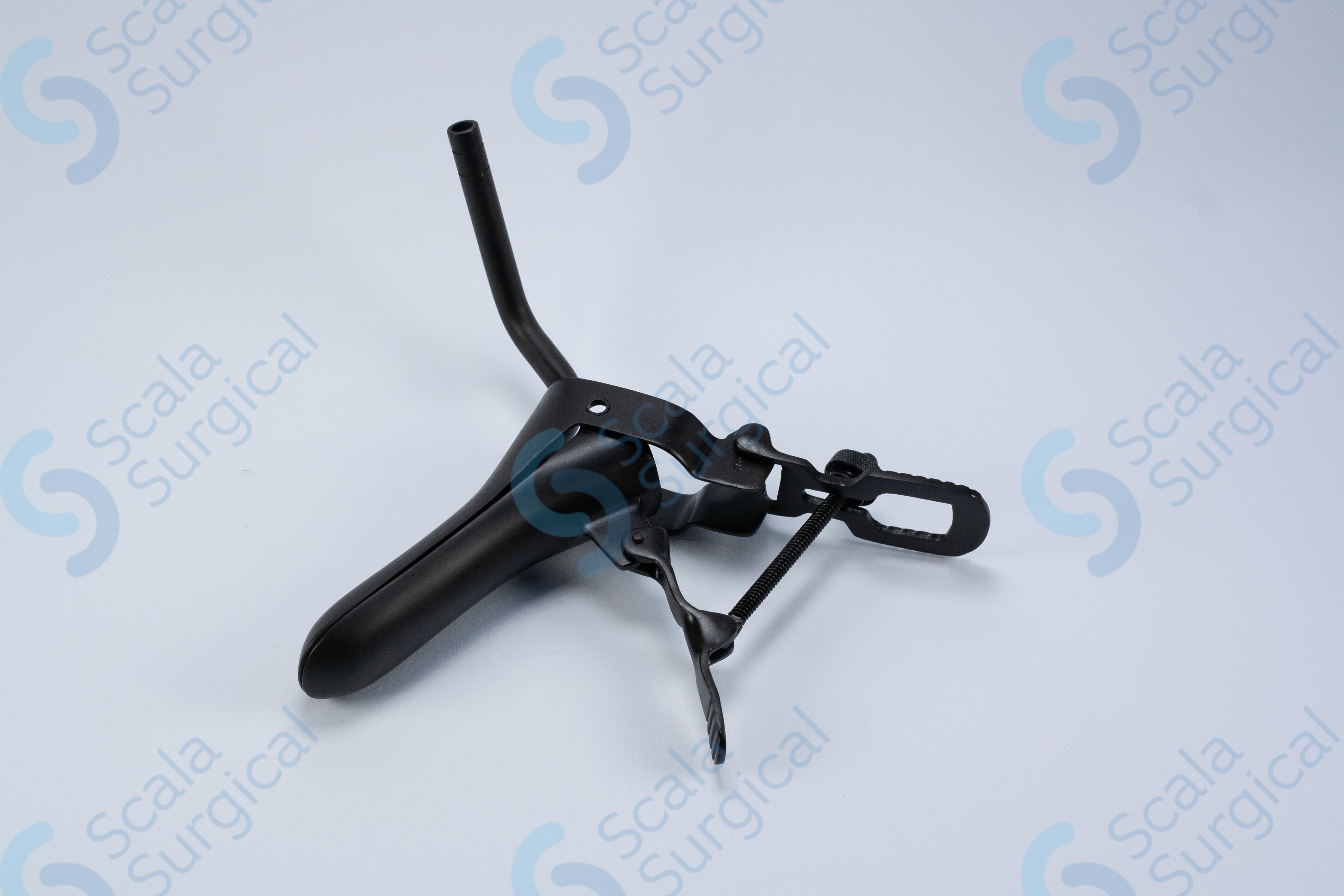 Vaginal Cusco Speculum Black With Smoke Tube Angled To Side Small Bla 