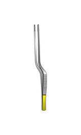 Cushing Taylor Bayonet Shape Dissecting Forceps Tungsten Carbide Tip Inserts (177.8mm) (7inch)