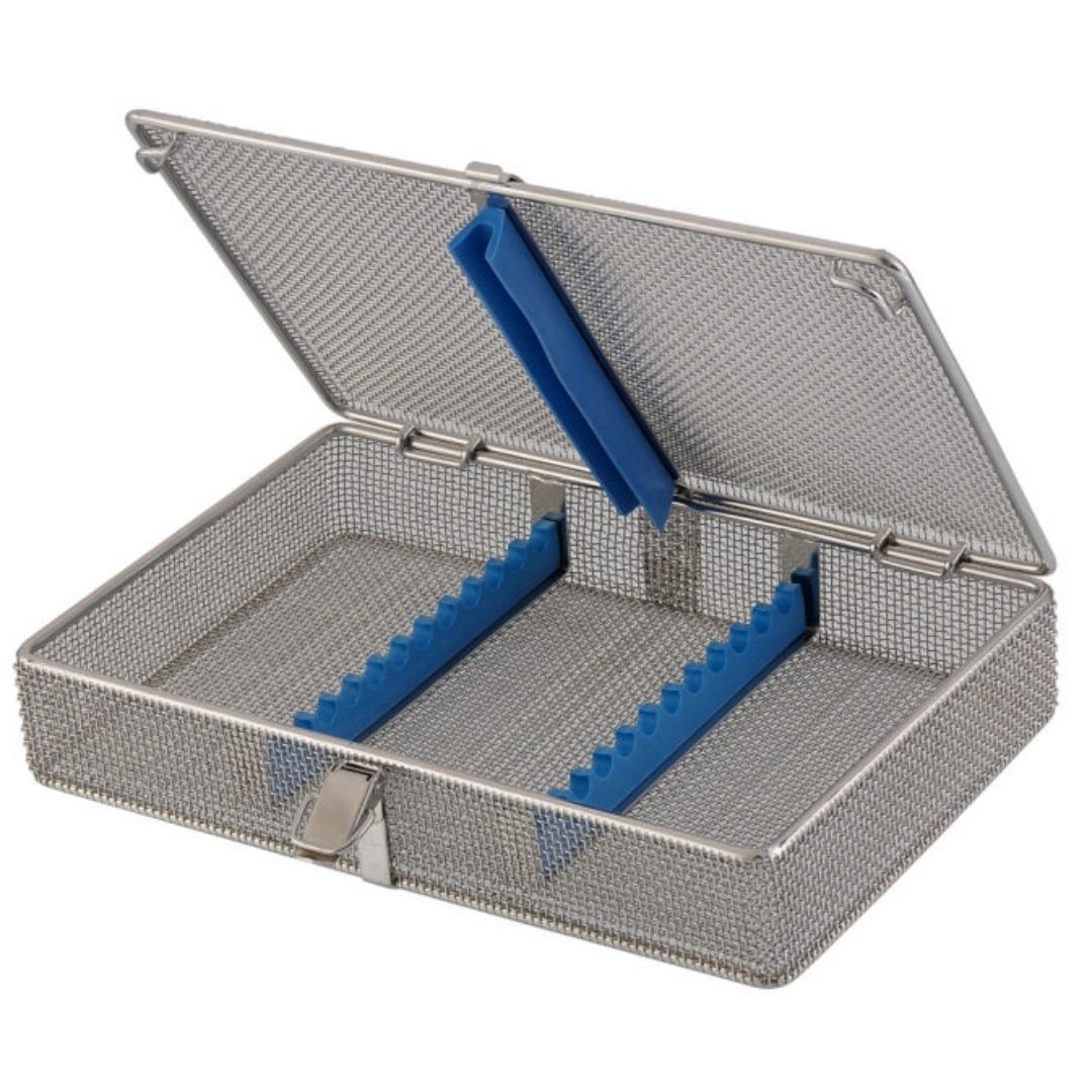 Fine Mesh Baskets with Silicone Strips