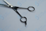 Barber Scissors Straight With Finger Rest (150mm) (6inch)