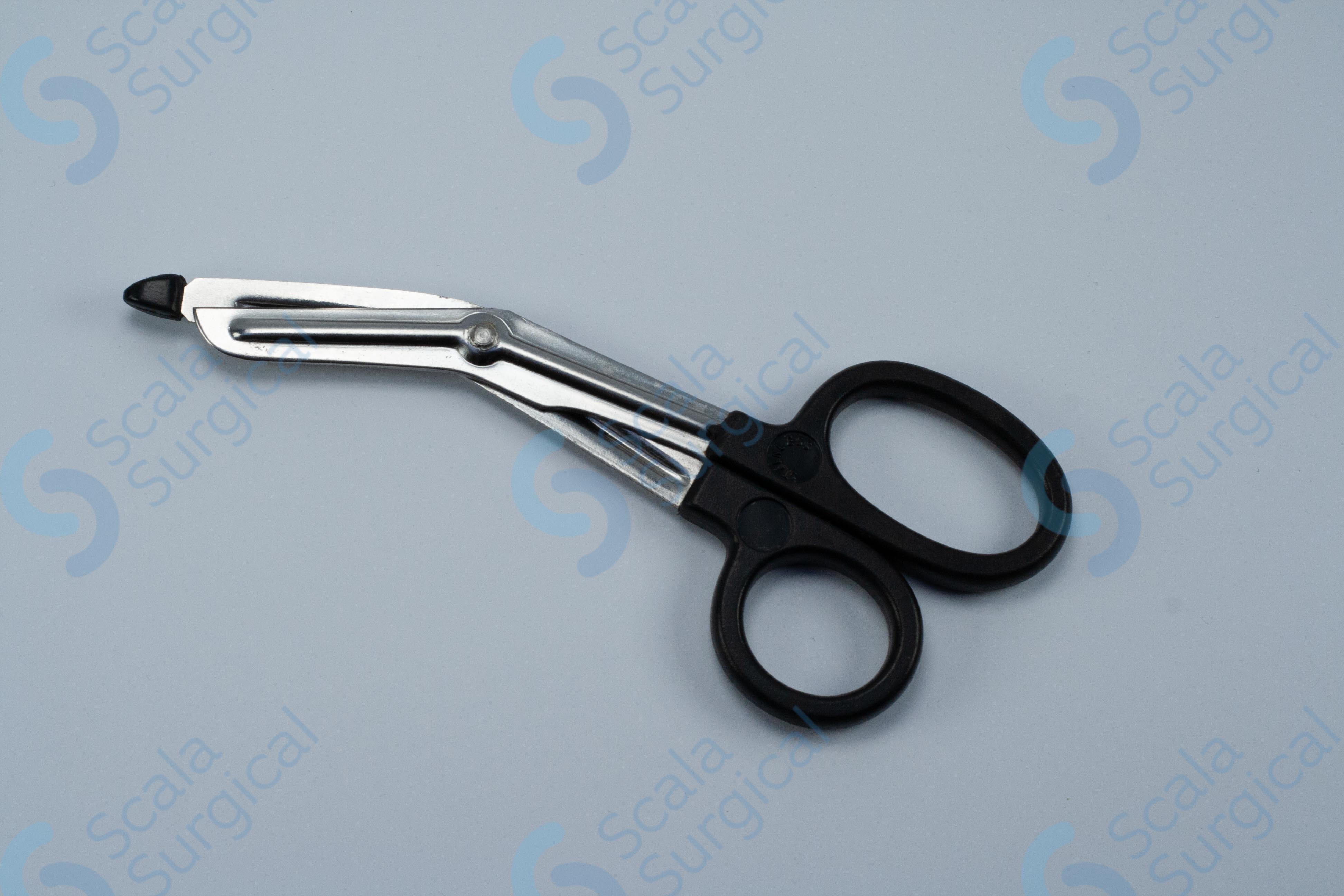 Universal Tough Cut Scissors Black Plastic Handle with Plastic Probe A ...
