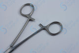 Crile Artery Forceps Horizontal Serrated Jaws Straight Box Joint (160.5mm) (6.25inch)
