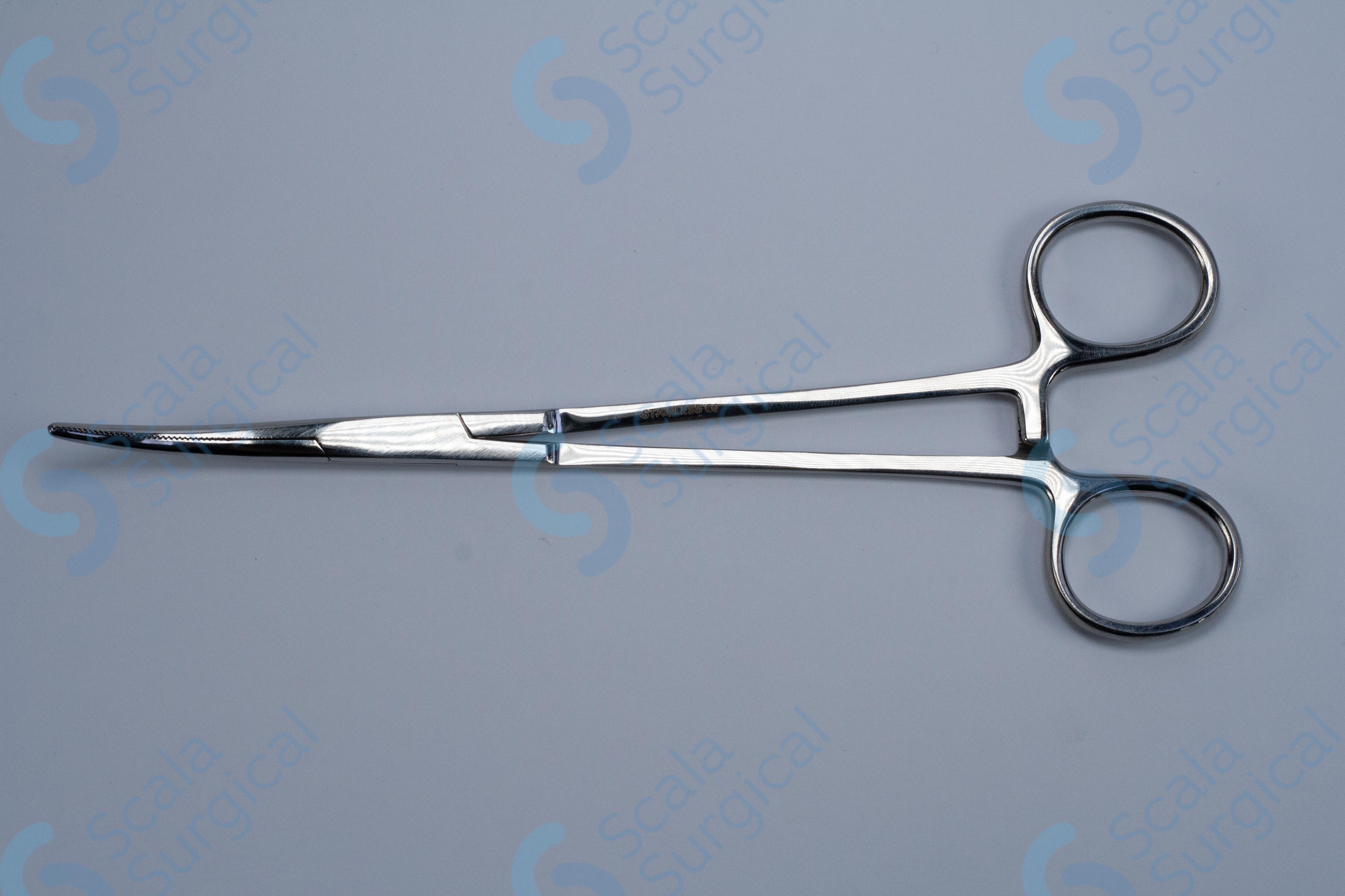 Kelly Fraser Artery Forceps Serrated Curved (197mm) (7.75inch) – Scala ...