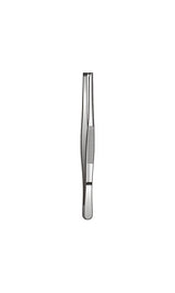 Continental Pattern Dissecting and Tissue Forceps 3 x 4 Teeth Straight (158.75mm) (6.25inch)