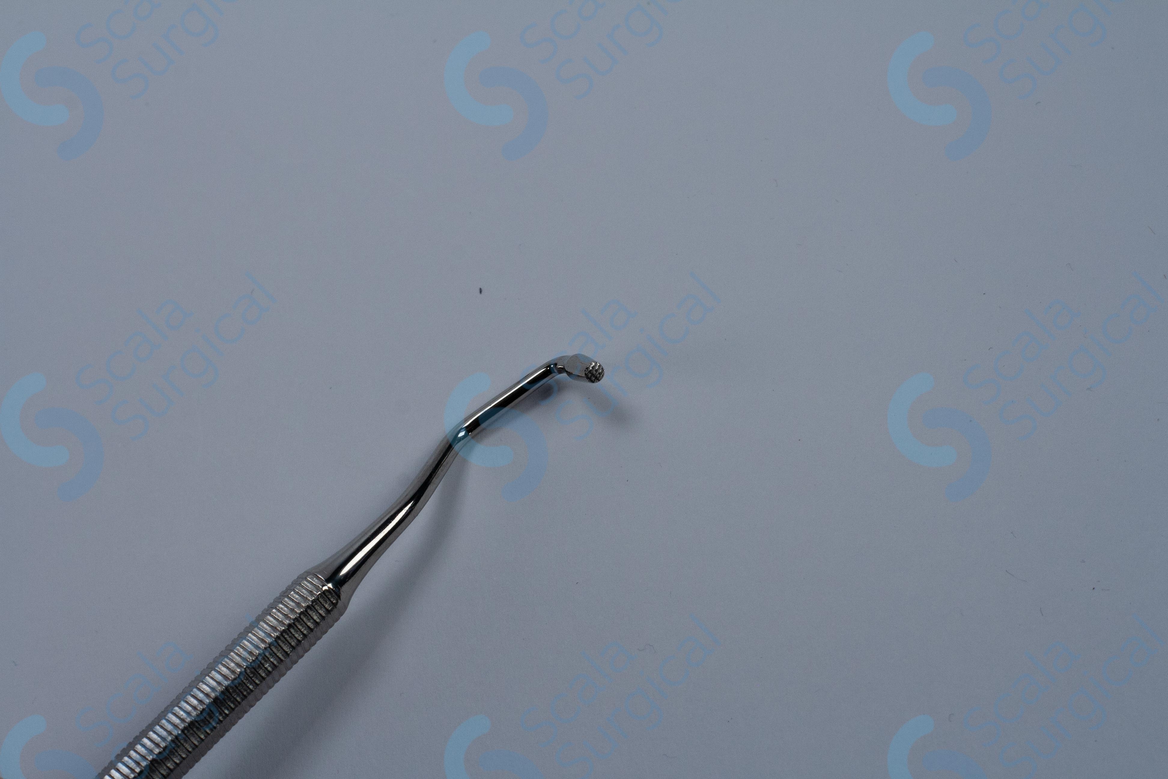 5-Piece Dental Amalgam Plugger Set - Smooth & Serrated Stainless Steel Instruments