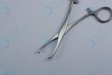Poirier Tissue Forceps 2 x 3 Teeth Box Joint (127mm) (5inch)