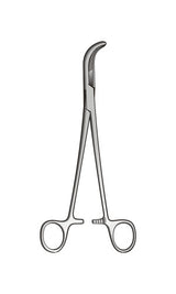 Crile Cholecystectomy Forceps Angled Serrated Jaws Curved Box Joint (203.2mm) (8inch)
