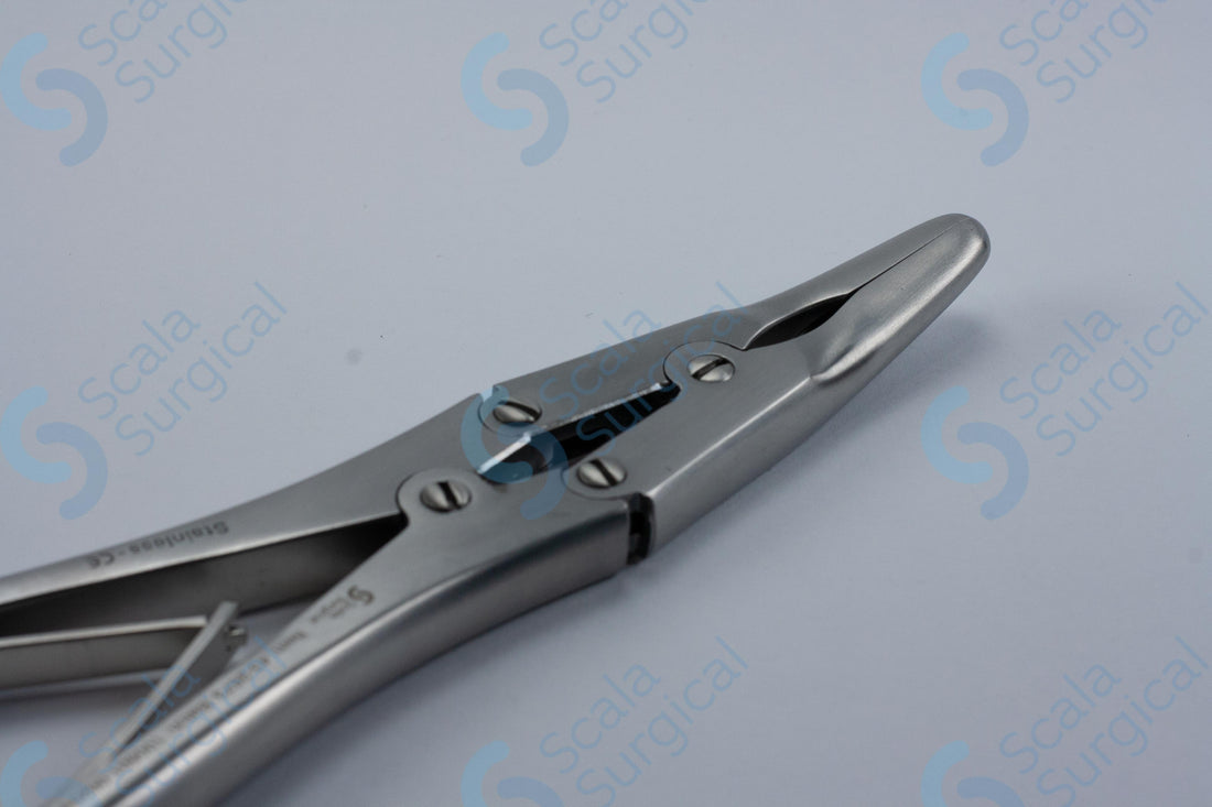 Ruskin Bone Rongeur Compound Action Curved (190.5mm) (7.5inch) – Scala ...