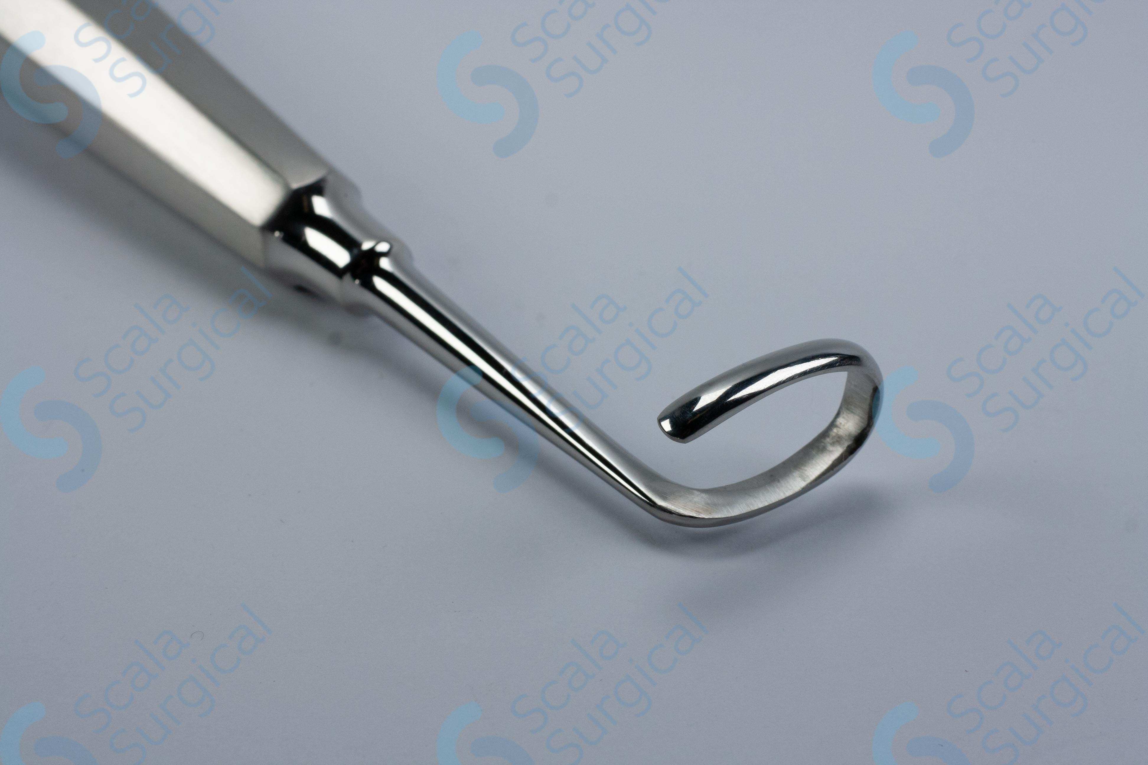 Doyen Bone Rugine / Raspatory Curved to Left Child (165.1mm) (6.5inch ...