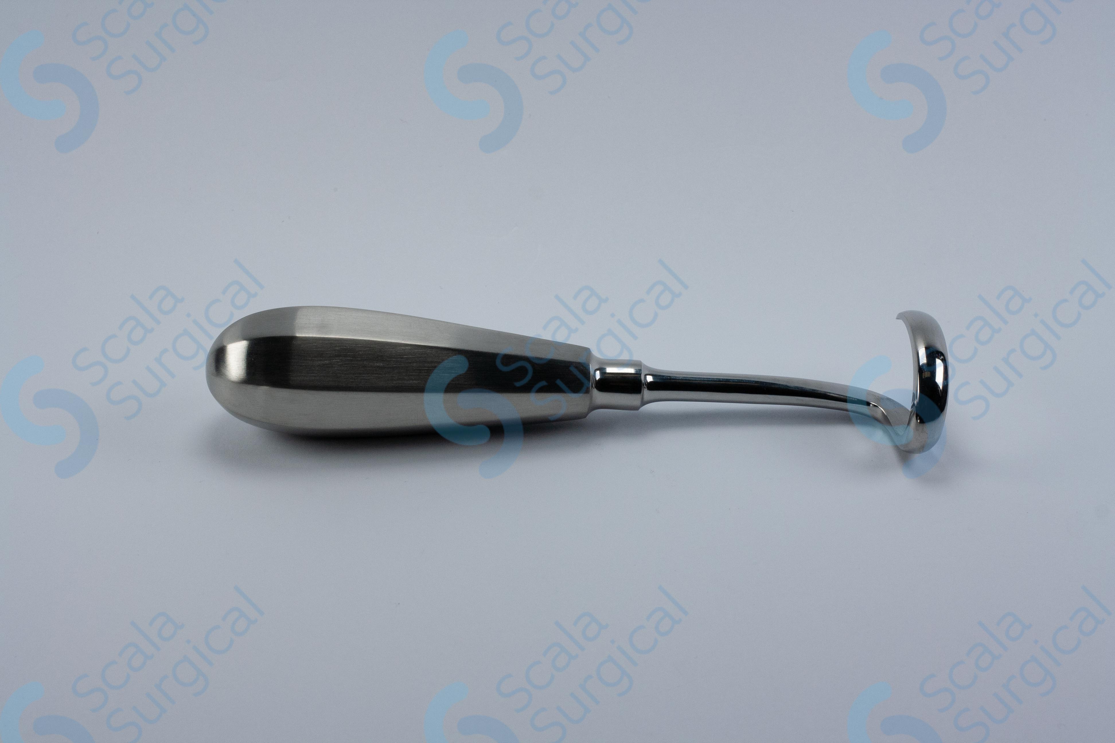 Doyen Bone Rugine / Raspatory Curved to Right Adult (165.1mm) (6.5inch ...