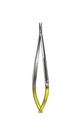 Castroviejo Needle Holder Tungsten Carbide Jaws Spring Action Handle Screw Joint Straight Without catch (139.7mm)