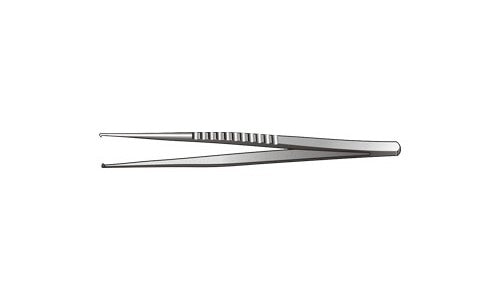 Aldercreutz Dissecting and Tissue Forceps 4 x 5 Teeth Straight (203.2mm) (8 inch)