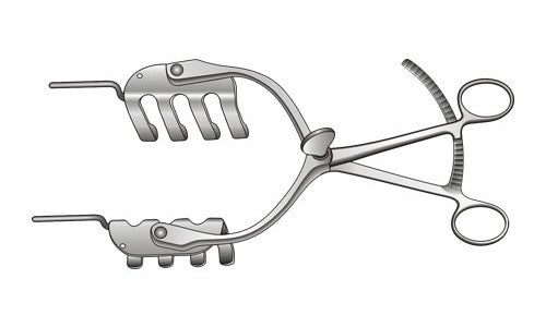 St Marks Perineal Self Retaining Retractor With Towel Peg (209.55mm) (8¼ inch)