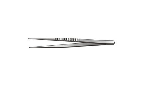Aldercreutz Dissecting and Tissue Forceps 2 x 3 Teeth Straight (152.4mm) (6 inch)