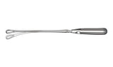 Sims Uterine Curette Single Ended Malleable Shaft Sharp (Curette Width: 14mm) (317.5mm) (12½ inch)