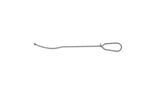 Foley Catheter Introducer Shallow Curve (Tip Diameter: 4mm)