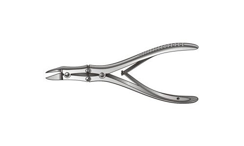 
                  
                    McIndoe Bone Cutting Forceps Compound Action Handle Angled on Flat (170mm) (6¾ inch)
                  
                