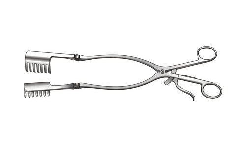 
                  
                    Beckmann Eaton Laminectomy Self Retaining Retractor 7 x 7 Prongs (330.2mm) (13 inch)
                  
                