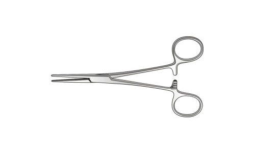 
                  
                    Kelly Artery Forceps Half of the Jaws with Horiz Serrations str BJ 158.75 mm
                  
                