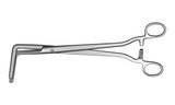 Wertheim Peritoneal Forceps Atraumatic Jaws Angled Box Joint (254mm) (10 inch)