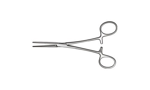 Rochester-Pean Artery Forceps Horizontal Serrated Jaws Straight Box Joint (142.8mm) (5⅝ inch)