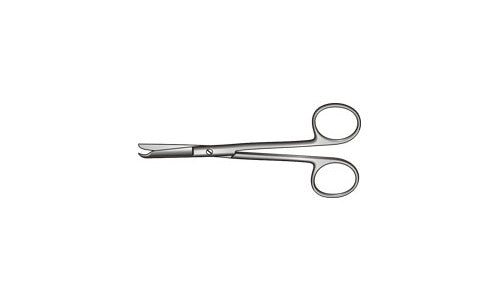 Spencer Suture / Stitch Scissors Blunt / Hook Straight (88.9mm) (3½ inch)