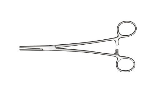 
                  
                    Heiss Artery Forceps Horizontal Serrated Jaws Half Curve Box Joint (203.2mm) (8 inch)
                  
                