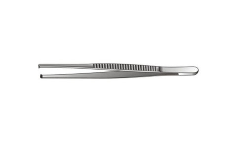 Canadian Pattern Dissecting and Tissue Forceps 2 x 3 Teeth Straight (152.4mm) (6 inch)