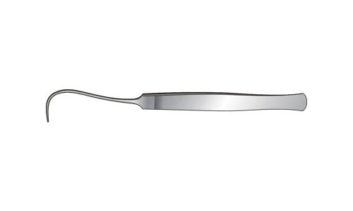 
                  
                    Symes Aneurysm Needle Flat Handle Curved to Side (158.75mm) (6¼ inch)
                  
                