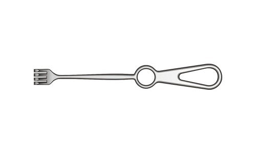
                  
                    Cairns Scalp Rake Retractor 3 Prongs Sharp (209.55mm) (8¼ inch)
                  
                