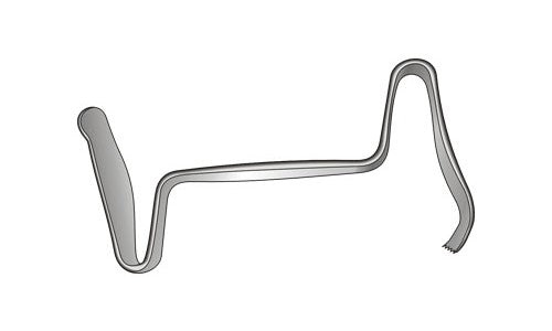 
                  
                    Ward Wisdom Tooth Retractor Double Ended Shaped used in removal of wisdom teeth
                  
                