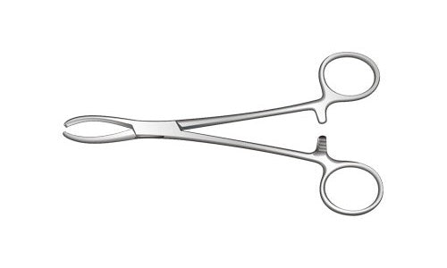 Rutherford Tissue Forceps 4 x 5 Teeth Box Joint (158.75mm) (6¼ inch)