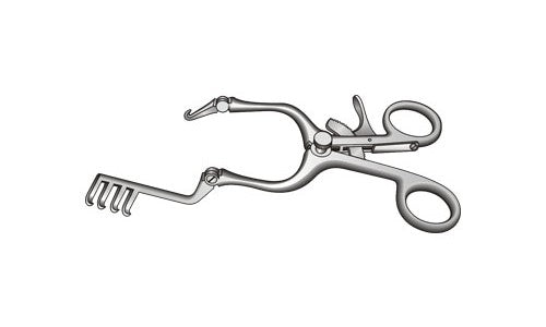 
                  
                    Cone Hemi Laminectomy Self Retaining Retractor Hinged Arms Left Arm Hook (140mm) (5½ inch)
                  
                