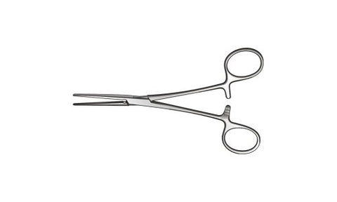 Rochester-Pean Artery Forceps Horizontal Serrated Jaws Curved Box Joint (139.7mm) (5½ inch)