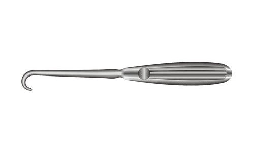 Langenbeck Bone Hook Blunt Pointed Hollow Handle (8 inch) (203mm)