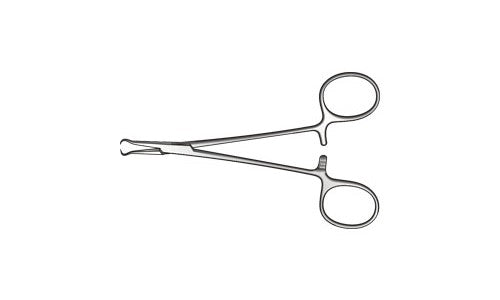 
                  
                    Glans and Foreskin Grasping Forceps (Ring Diameter: 4.8mm) (127mm) (5 inch)
                  
                