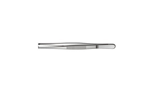Continental Pattern Dissecting and Tissue Forceps 1 x 2 Teeth Straight (139.7mm) (5½ inch)