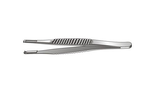 
                  
                    Charnley Dissecting and Tissue Forceps Straight With Shutter and Slot (133.35mm) (5¼ inch)
                  
                