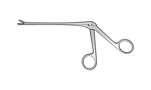 Cushing Intervertebral Rongeur Straight (Shaft Length // Bite Size: 140 // 5mm) (5½ inch)