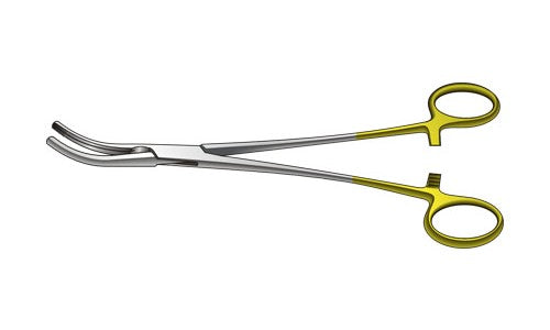 
                  
                    Hysterectomy Clamp with Gold Bows Deep Curve (298.45mm) (11¾ inch)
                  
                