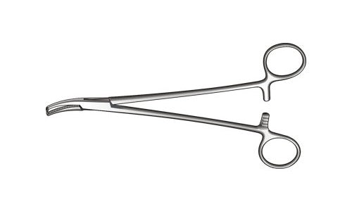 
                  
                    Faure Hysterectomy Clamp 1 x 2 Teeth Slight Curve Box Joint (216.2mm) (8½ inch)
                  
                
